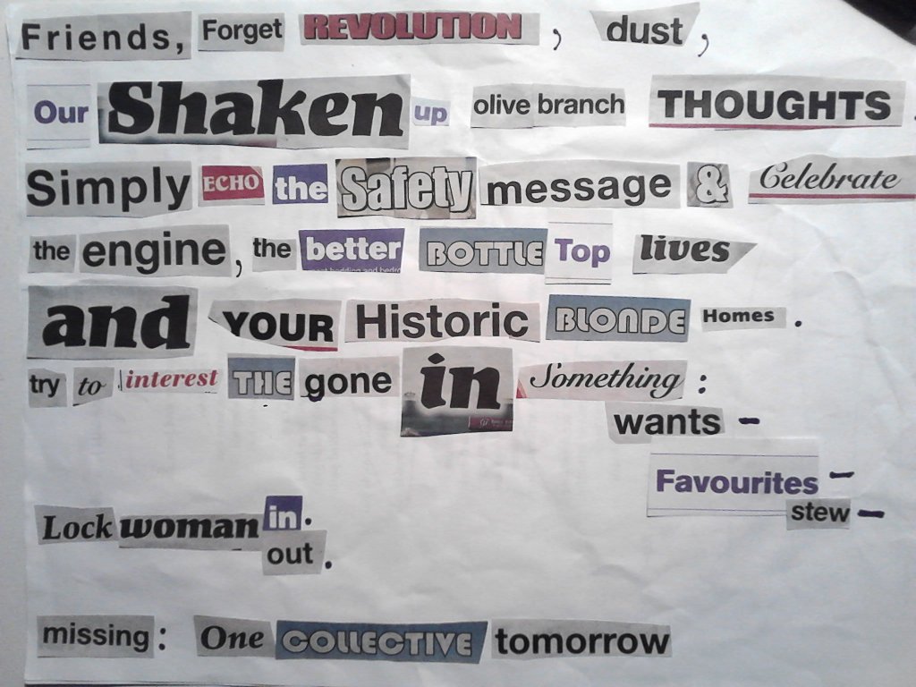 poem 'on track'
