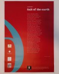 Jackson's poem 'Salt of the earth' on poster created by Otepoti Dunedin City of Literature for National Poetry Day 2025