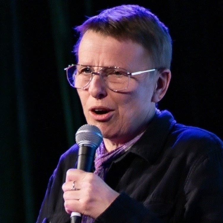 Poet Jackson performing at Otago Poetry Slam 2025